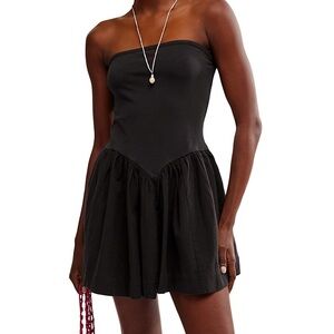 Free People Onda Drop Waist Mini Dress